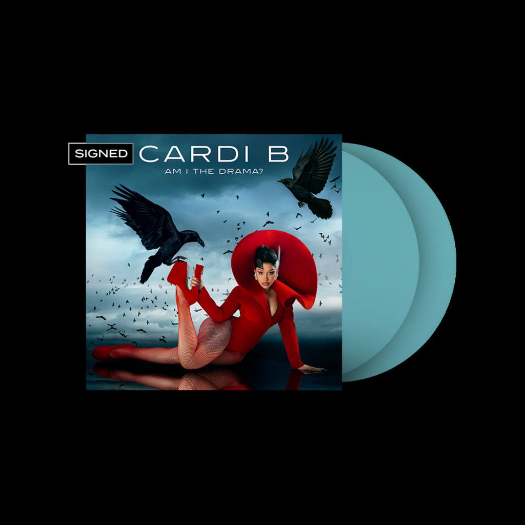 (PRE-ORDER 9/19/25) Am I The Drama? (Baby Blue Color Vinyl)(Includes Signed Art Card) | Mint (M) Mint (M) -T Vinyl Record