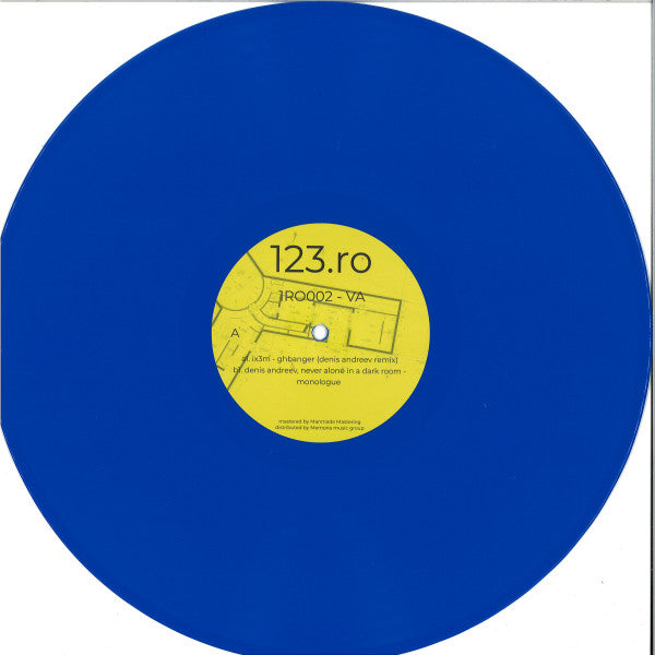 123.ro - VA02 (BLUE VINYL) | Mint (M) Generic -T Vinyl Record