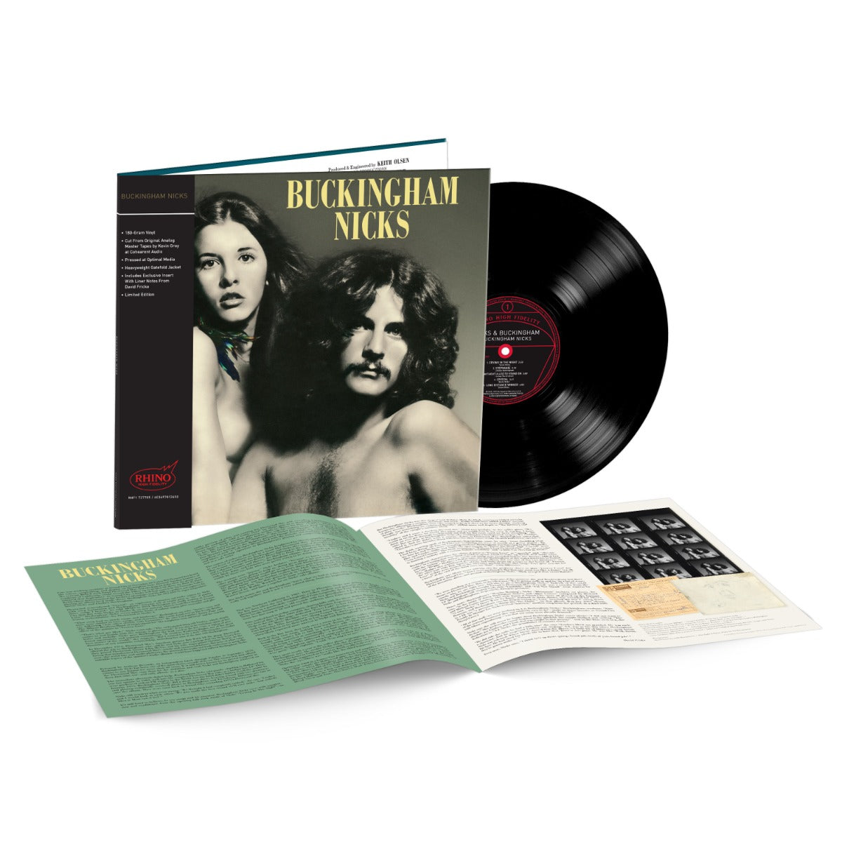 (PRE-ORDER 9/19/25) Buckingham Nicks (Brick & Mortar Exclusive, Hi-Fidelity, un-numbered) | Mint (M) Mint (M) -T Vinyl Record