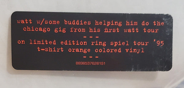 "Ring Spiel" Tour '95 (COLOR 2xVINYL) | Mint (M) Mint (M) -T Vinyl Record