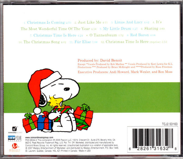 "A Charlie Brown Christmas" Featuring The Famous Peanuts Characters (Original Sound Track) (3xCD) | Near Mint (NM) Near Mint (NM) -T Vinyl Record