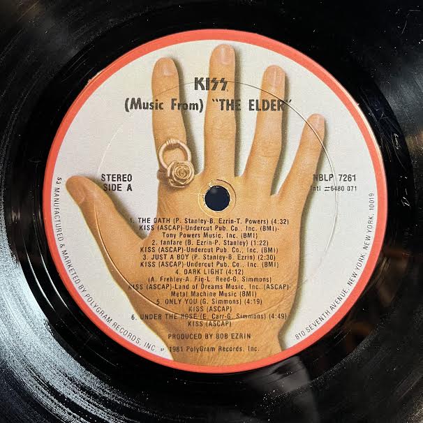 (Music From) The Elder (VINYL) | Very Good (VG) Excellent+ (EX+) -T Vinyl Record