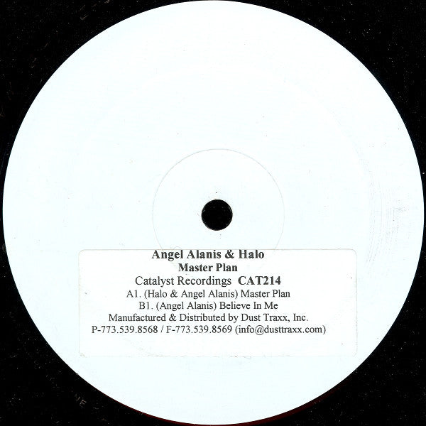 "Master Plan" EP | Very Good Plus (VG+) Generic -T Vinyl Record