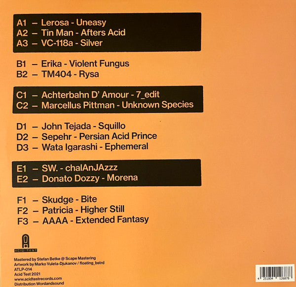 10 Years Of Acid Test | Mint (M) Mint (M) -T Vinyl Record